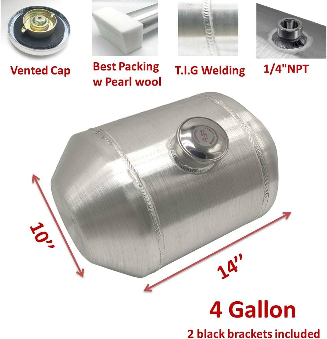 JSD AUTO PARTS tanque de combustiblegas 4 galones 10″x14″ Salida central 14″ NPT