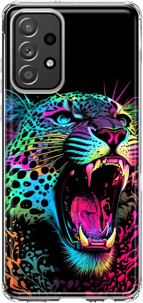 MUNDAZE – Case for Samsung Galaxy A52 Slim Hybrid Shockproof Hard Shell Soft TPU Heavy Duty Protective Phone Cover – Cute Girly Art Design Print
