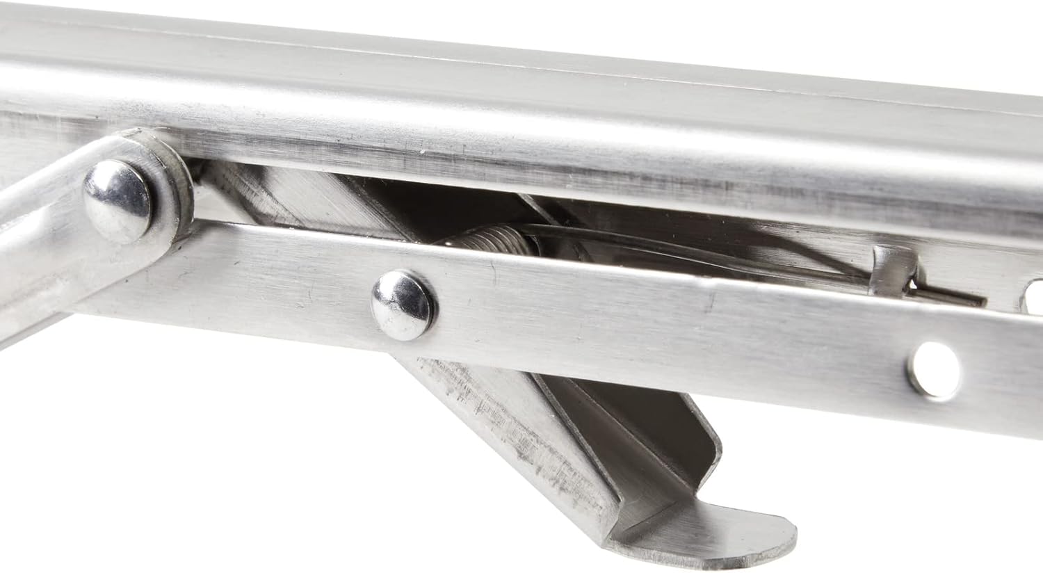 Paquete de 2 soportes plegables en L, accesorios plegables de 14 pulgadas con bisagra de bloqueo para el hogar, estantes de garaje, soporta 140