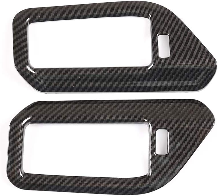 YIWANG – Marco de ventilación de plástico ABS para interior de coche, 2 unidades, para BMW X5 G05 2019 2020