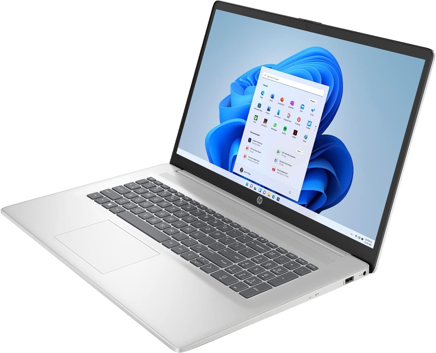 HP Computadora portátil 17 FHD de 17.3 pulgadas (1920 x 1080), procesador Intel Core i7-1355U de 13 generación de 10 núcleos hasta 5.0 GHz, RAM DDR4