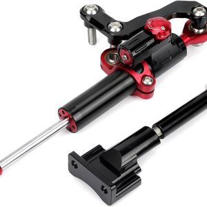 Amortiguador de motocicleta estabilizador de amortiguador de dirección para Yamaha MT-03 2020-2023 Kit de amortiguador de marcha atrás de dirección Amortiguador de motocicleta estabilizador de amortiguador de dirección para Yamaha MT-03 2020-2023 Kit de amortiguador de marcha atrás de dirección