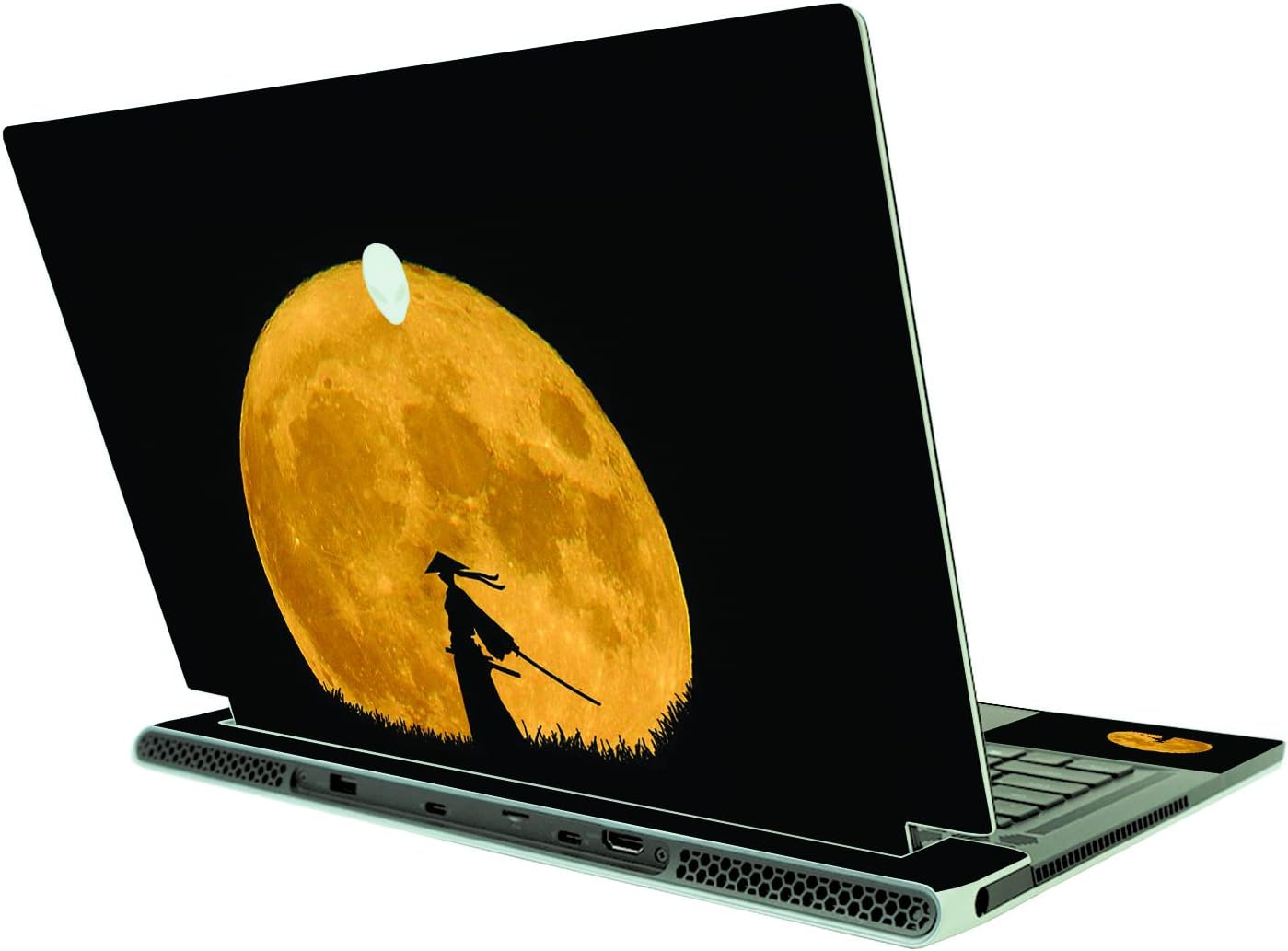 MightySkins Skin compatible con Alienware X15 (2021) – Samurai  Cubierta protectora de vinilo duradera y única  Fácil de aplicar, quitar y cambiar