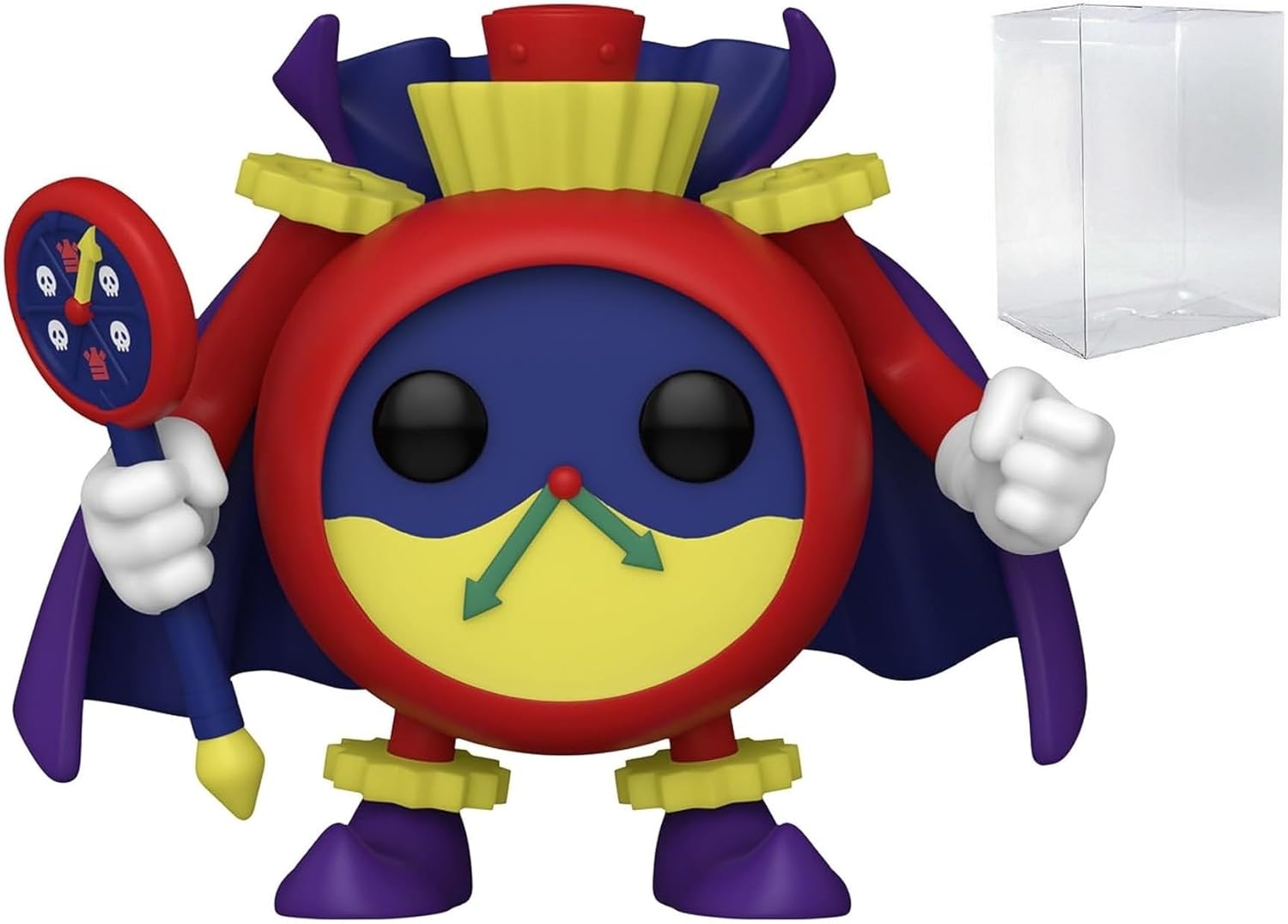 POP Yu-Gi-Oh! – Figura de vinilo Funko de Time Wizard (incluye funda protectora de caja compatible), multicolor, 3.75 pulgadas