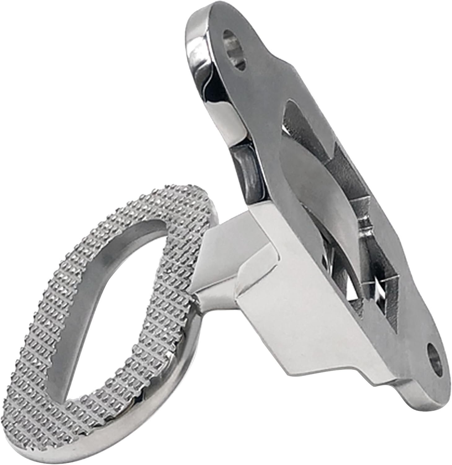 Mástil plegable de acero inoxidable 316, escalón de popa de grado marino para lancha pesada Dudy plegable para cama utilitaria, seguridad para