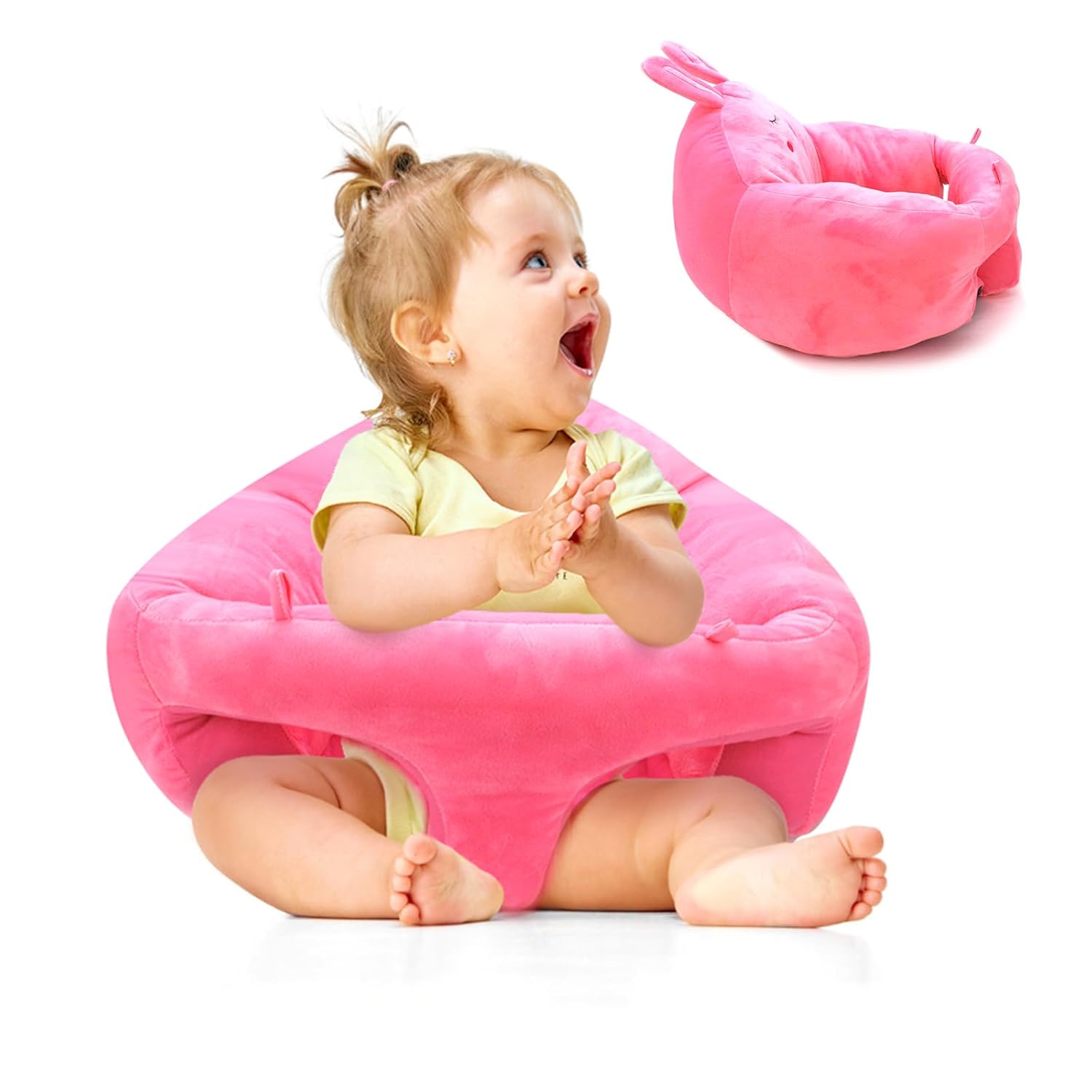 KAKIBLIN Silla de asiento de apoyo para bebé, sillas de bebé para sentarse, aprender a sentarse, silla para mantenerse sentado, postura para bebé,
