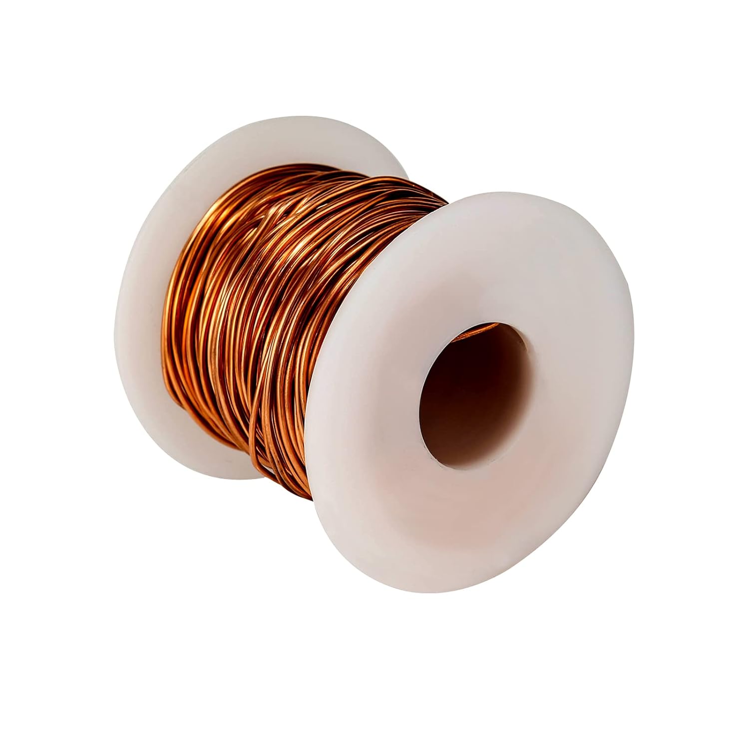 99.9% alambre de cobre suave, calibre 180.039 in de diámetro, 213 pies213.3 ft, carrete de 1 libra de alambre de cobre puro, alambre para hacer joyas