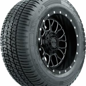 GTW Combo de ruedas y neumáticos para carrito de golf de 12 pulgadas  GTW Helix negro materuedas mecanizadas en 21550-12 (20.5 pulgadas) Fusion SR GTW Combo de ruedas y neumáticos para carrito de golf de 12 pulgadas  GTW Helix negro materuedas mecanizadas en 21550-12 (20.5 pulgadas) Fusion SR