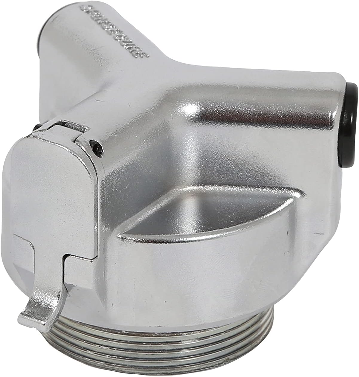 DEE ZEE DZGASCAP3 Tapa ventilada del tanque de transferencia de acero inoxidable con bloqueo