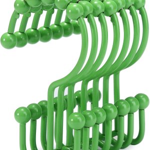 Goowin – Ganchos para cortina de ducha, anillos para cortina de ducha, ganchos de acero inoxidable para cortina de ducha, a prueba de óxido, ganchos Goowin – Ganchos para cortina de ducha, anillos para cortina de ducha, ganchos de acero inoxidable para cortina de ducha, a prueba de óxido, ganchos
