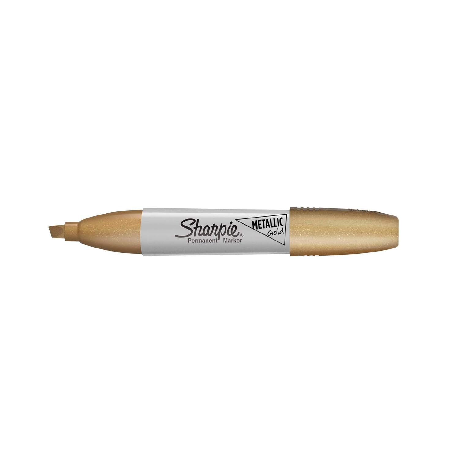 SHARPIE Marcadores permanentes con punta de cincel de tinta metálica, 1 docena
