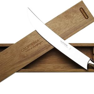 California Champagne Saber Company – Naturalwood – Espada hecha a mano hecha a mano en estilo francés Laguiole – Empaquetada en elegante caja de California Champagne Saber Company – Naturalwood – Espada hecha a mano hecha a mano en estilo francés Laguiole – Empaquetada en elegante caja de