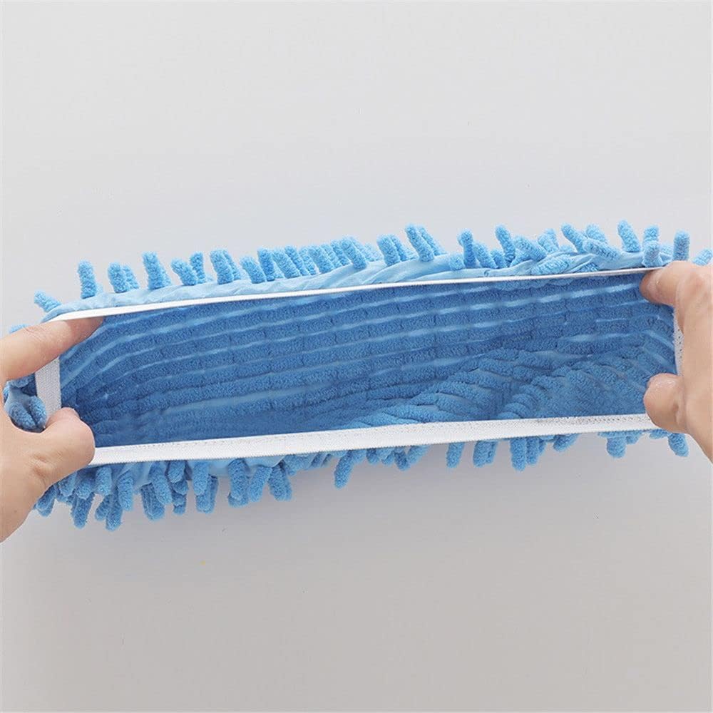HomeSoGood 5 pares (10 piezas) de paño de limpieza para mopa y zapatos, pantuflas de microfibra para casa, cocina, oficina