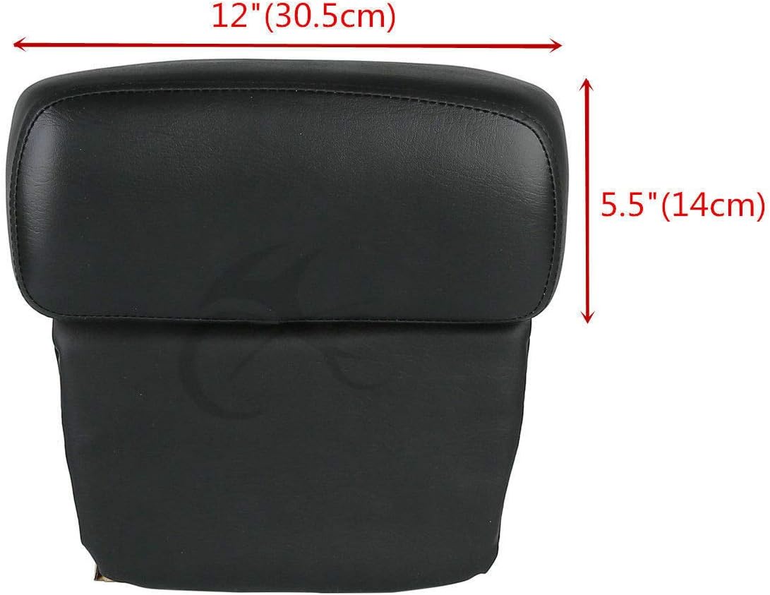 TCT-MOTORPARTS Paquete turístico cortado en negro vívido para Harley Touring Road Glide King Street Electra 1997-2013 Classic FLHTC FLHTCU FLHTK