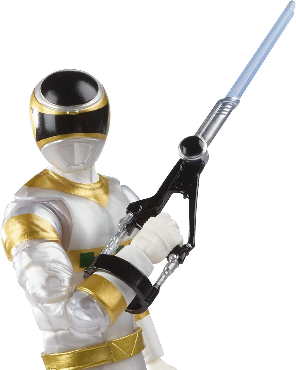 Power Rangers In Space Silver Ranger – Figura de acción de 6 pulgadas y accesorios