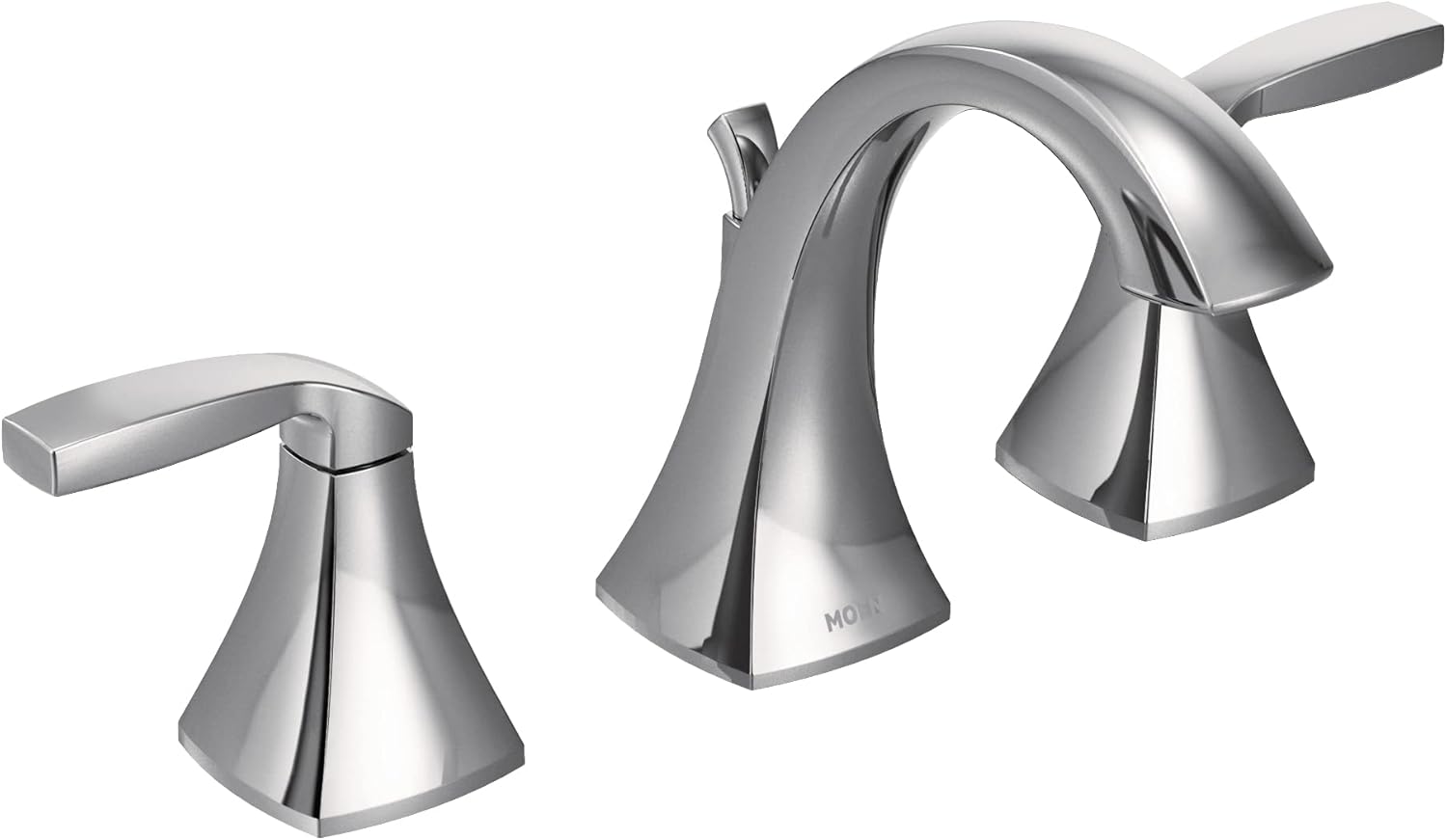 Moen T6905-9000 Voss Grifo de baño de dos manijas con válvula, cromado