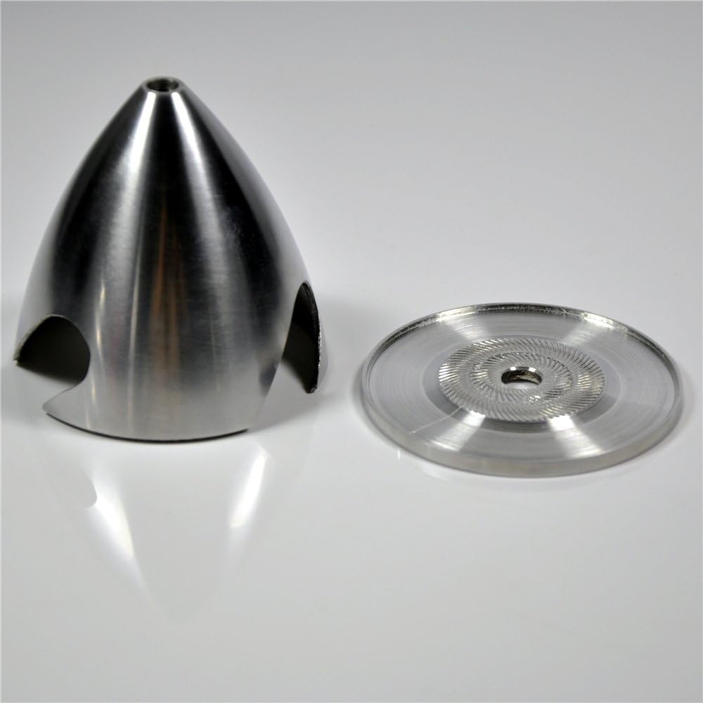 not provided CNC aleación de aluminio Spinner 2.75inch 2.756 in para 3 cuchillas hélice RC avión