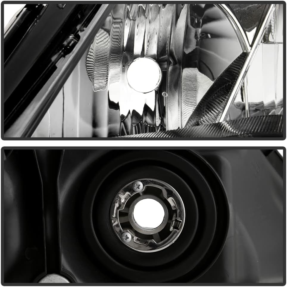 ACANII – Para Honda Civic 2-Door Coupé 2014-2015 Faros Faros Faros de Repuesto Lado del Conductor y del Pasajero