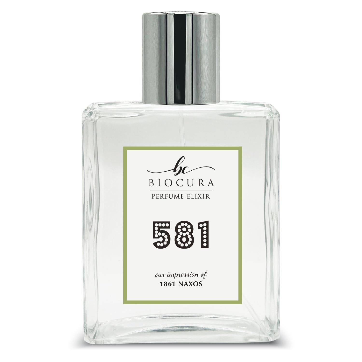 BC Perfume 581 Inspired by 1861 Naxos para mujeres y hombres, réplica de fragancias Dupes, Eau de Parfum en aerosol, 3.4 onzas líquidas, 3.4 fl oz –