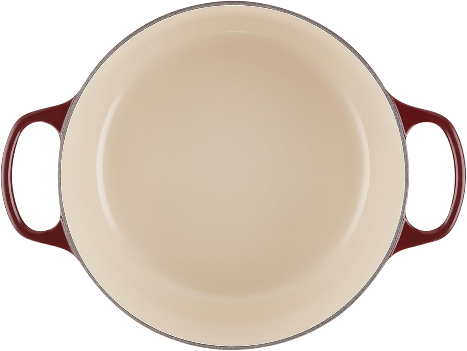 Le Creuset Horno holandés redondo Signature de hierro fundido esmaltado, 5.5 cuartos de galón., Rhone