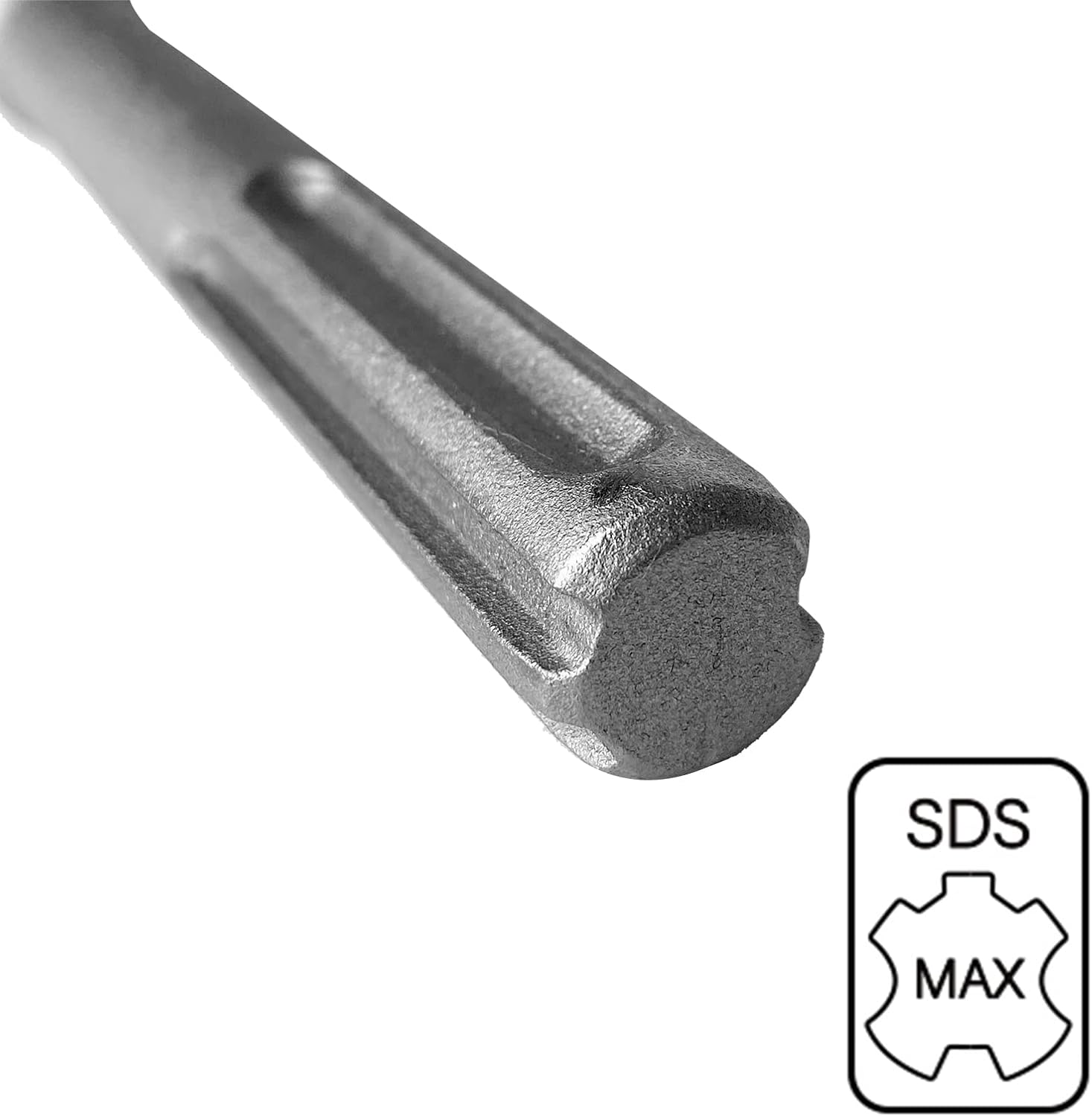 VIAVIC SDS MAX Rascador de suelo, con 2 piezas de hoja resistente de 6 pulgadas y mango de 25 pulgadas, brocas de cincel SDS Max para martillo de