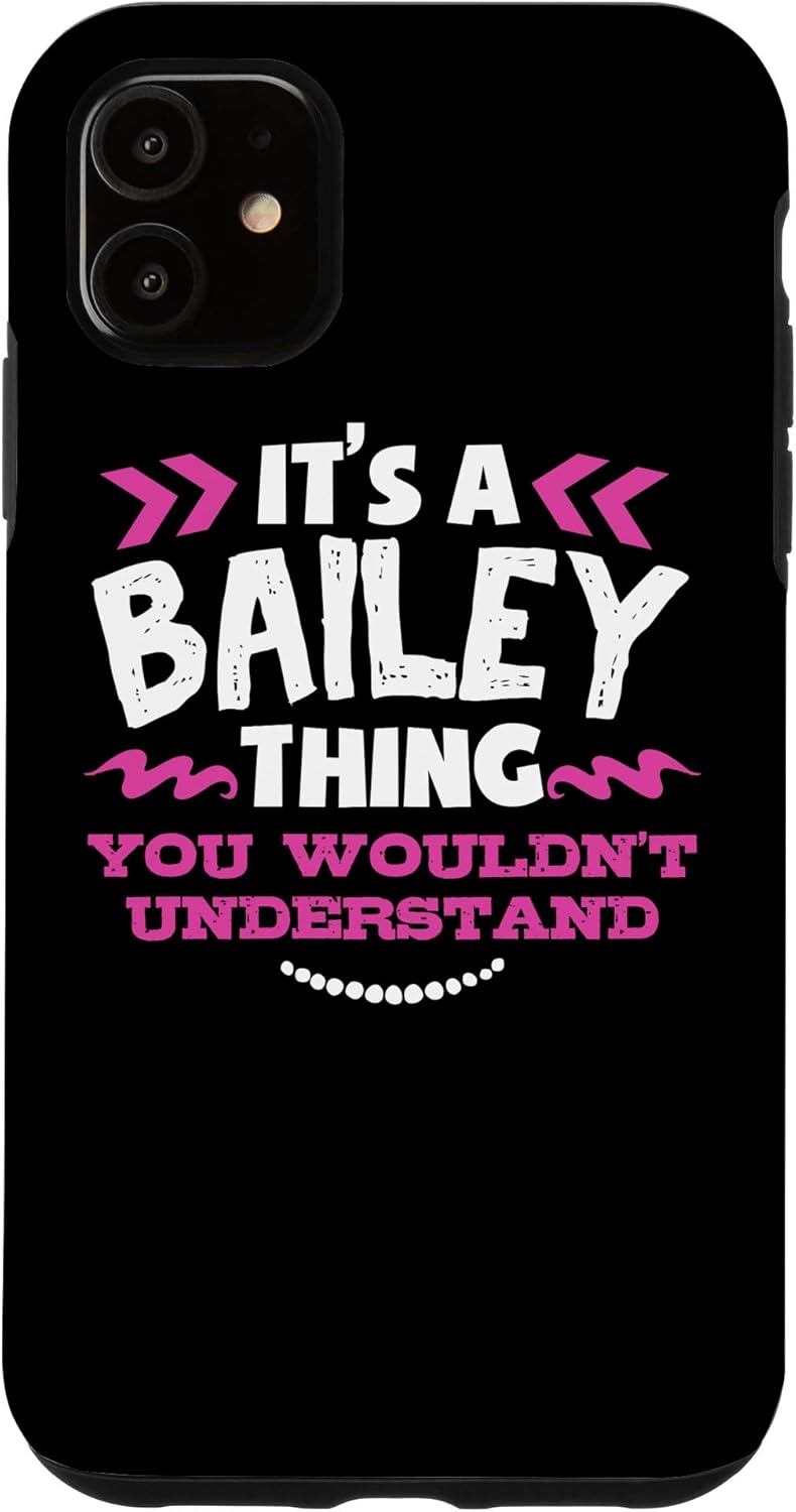 iPhone 11 Bailey – Carcasa personalizada para iPhone 11, diseño de Bailey