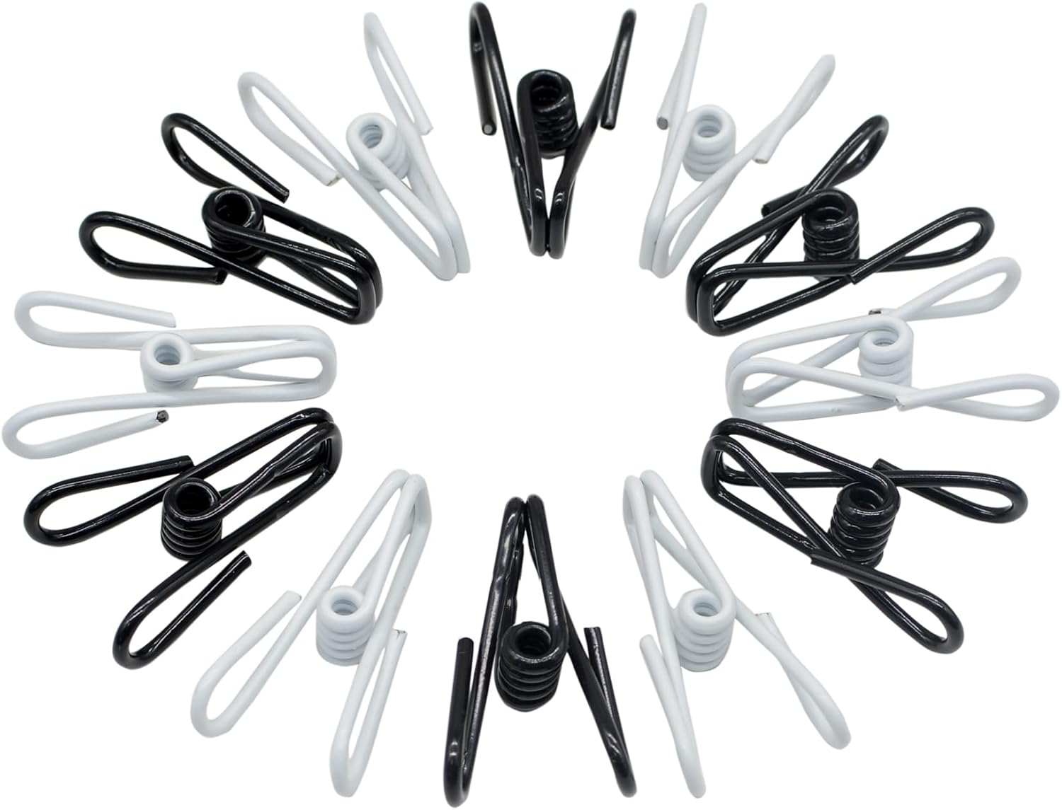 Yansanido – Juego de 30 clips de alambre de acero de 2 pulgadas (30 unidades), varios colores
