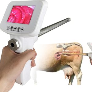 Visual Dog – Pistola de inseminación artificial, dispositivo de cría de video visual de caballovaca, pistola de tubo veterinario con cámara Visual Dog – Pistola de inseminación artificial, dispositivo de cría de video visual de caballovaca, pistola de tubo veterinario con cámara