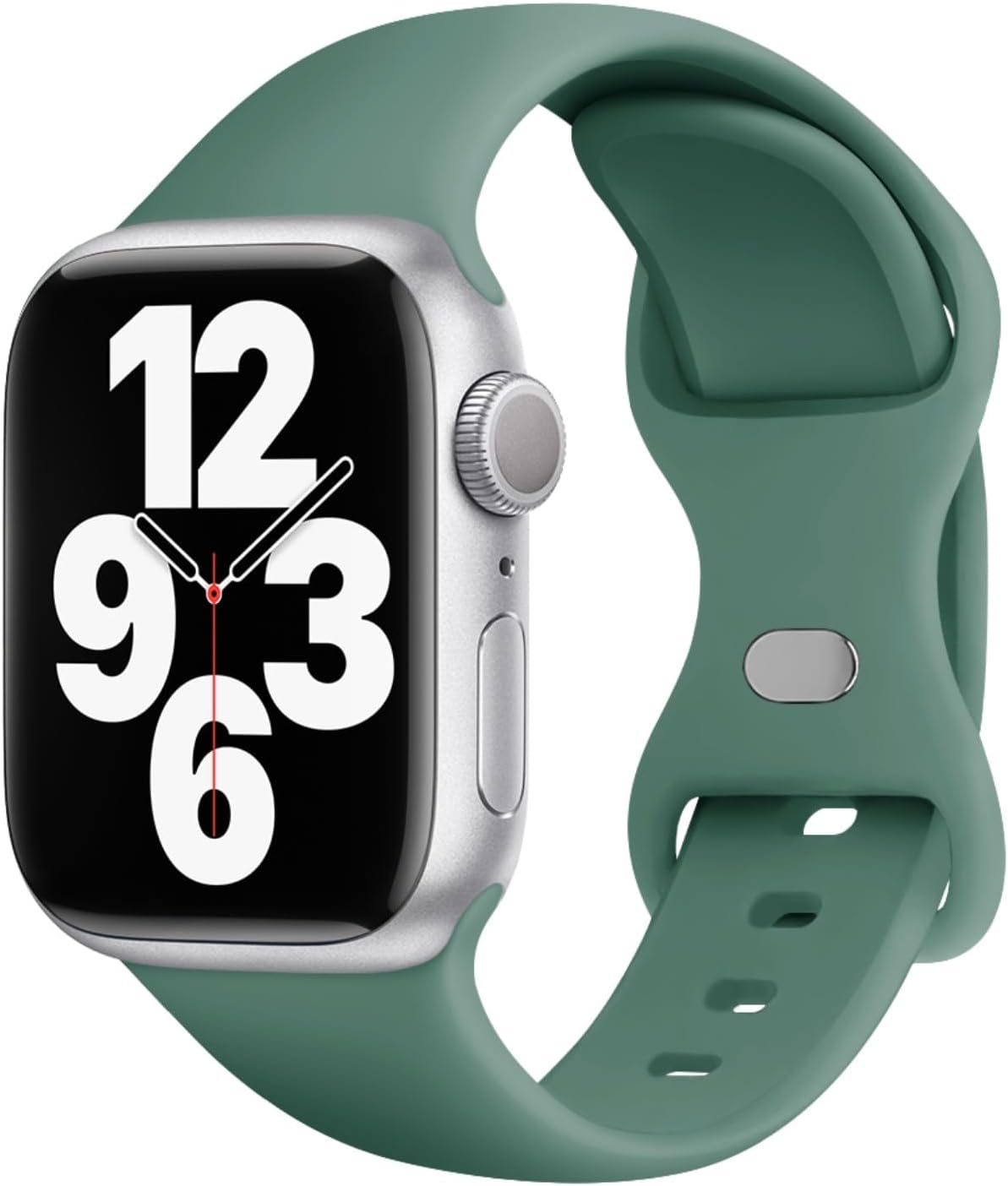 for Apple Watch Band, Silicone Band for Apple Watch Band 38mm 40mm 41mm 42mm 44mm 45mm 49mm, Compatible Apple Watch Series, Ultra, SE, 9876543