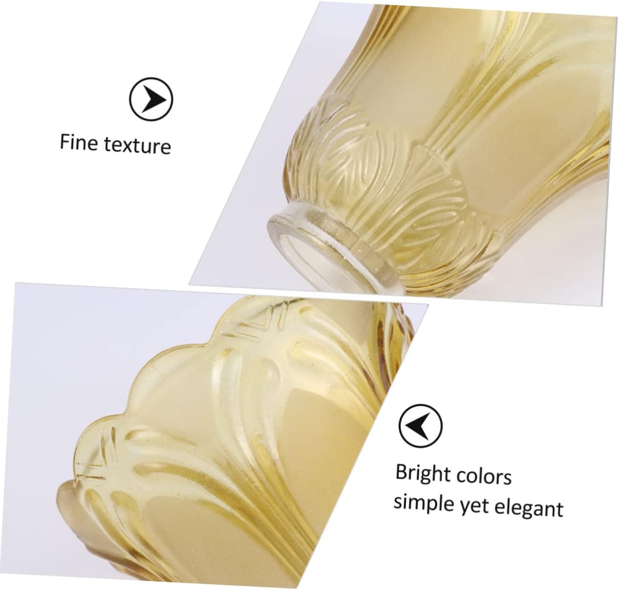 DOITOOL Cubierta de lámpara para el hogar, pantalla de cristal, lámpara de cristal, accesorios de repuesto, globos y sombras, pantalla de pétalos de