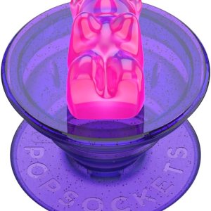 POPSOCKETS Agarre para teléfono con soporte expansible – Gummy Bear Purple POPSOCKETS Agarre para teléfono con soporte expansible – Gummy Bear Purple