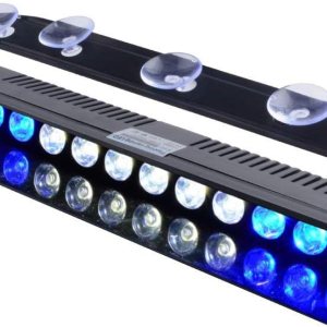 Luz estroboscópica de emergencia modelo S9, Azul blanco azul Luz estroboscópica de emergencia modelo S9, Azul blanco azul