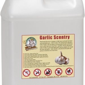Just Scentsational Bare Ground Solutions GCS-2.5P Barrera y repelente de concentrado de ajo líquido natural, 320 oz (2.5 galones), Just Scentsational Bare Ground Solutions GCS-2.5P Barrera y repelente de concentrado de ajo líquido natural, 320 oz (2.5 galones),