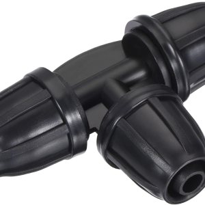 MECCANIXITY Camiseta de púas para riego por goteo, ajuste de 3 vías, tubo de 0.315 in0.433 in para cinta de goteo de jardín, sistema de rociadores, MECCANIXITY Camiseta de púas para riego por goteo, ajuste de 3 vías, tubo de 0.315 in0.433 in para cinta de goteo de jardín, sistema de rociadores,