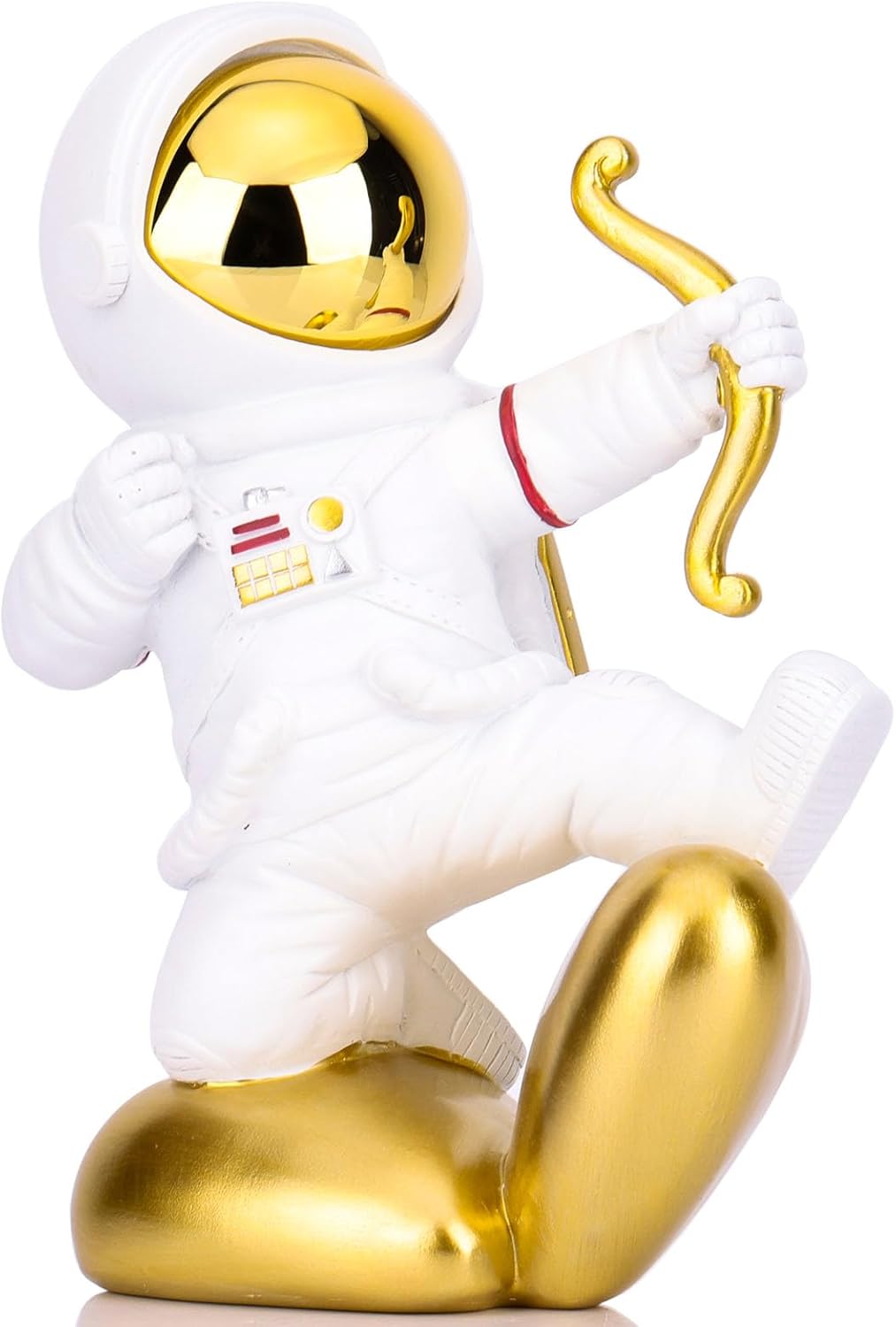 XMGZQ Decoración de astronauta, figuras y esculturas de astronauta de Cupido, figura de astronauta, decoración de dormitorio, decoración de