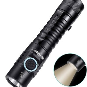 Wurkkos FC11 EDC – Linterna LED 90CRI Max 1300 lúmenes, linterna recargable IP67, impermeable IP67, tapa trasera magnética, ideal para emergencias Wurkkos FC11 EDC – Linterna LED 90CRI Max 1300 lúmenes, linterna recargable IP67, impermeable IP67, tapa trasera magnética, ideal para emergencias