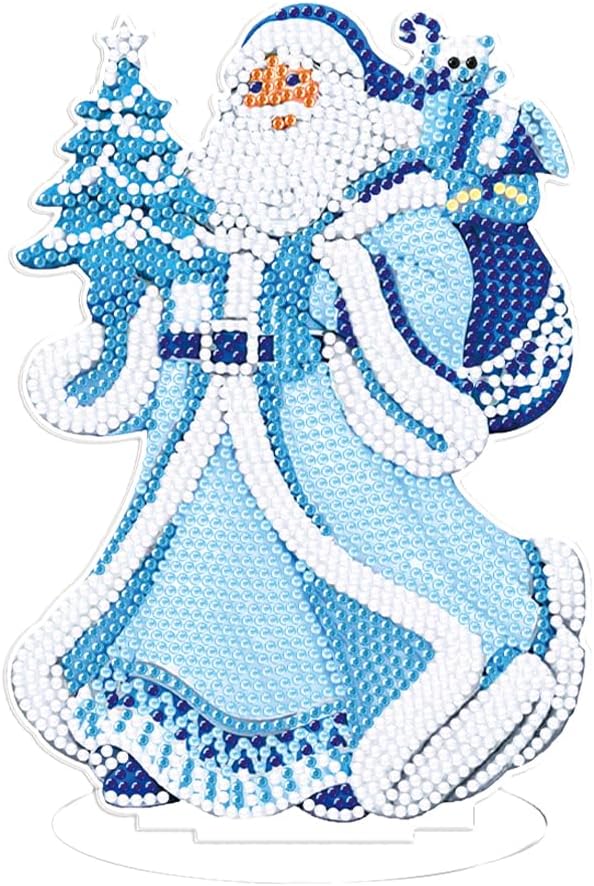 Orgone Kits de pintura de diamantes 5D para Navidad, árbol de Navidad, Papá Noel, adorno de mesa, bordado de diamantes de imitación, pintura de