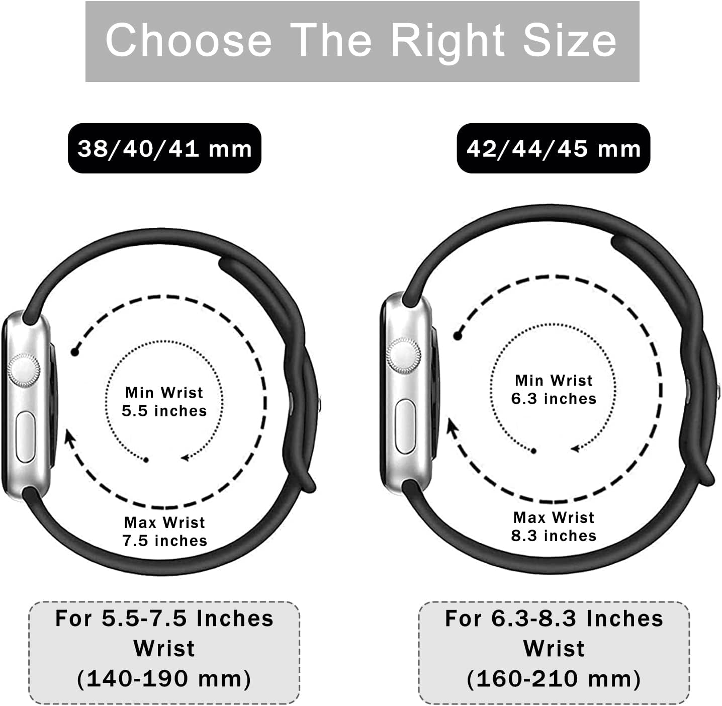 Correa de anime compatible con Apple Watch Band de 1.496 pulgadas1.575 pulgadas1.614 pulgadas1.654 pulgadas1.732 pulgadas1.772 pulgadas, bandas