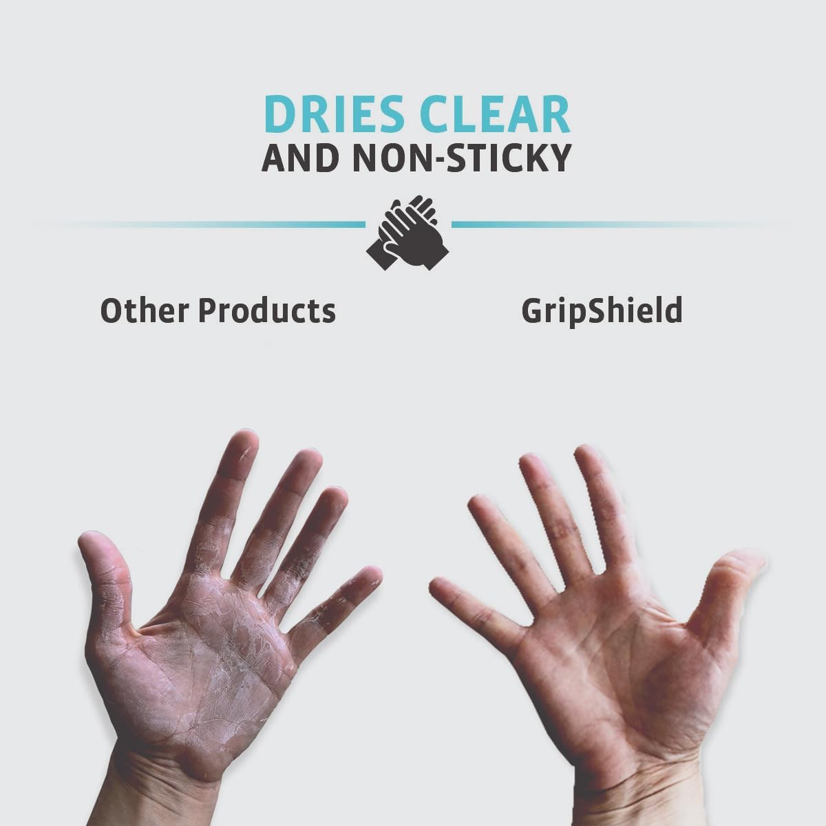 2Toms GripShield, tiza líquida, potenciador de agarre para manos sudorosas, mantiene las manos secas, 1.5 onzas, 3 botellas