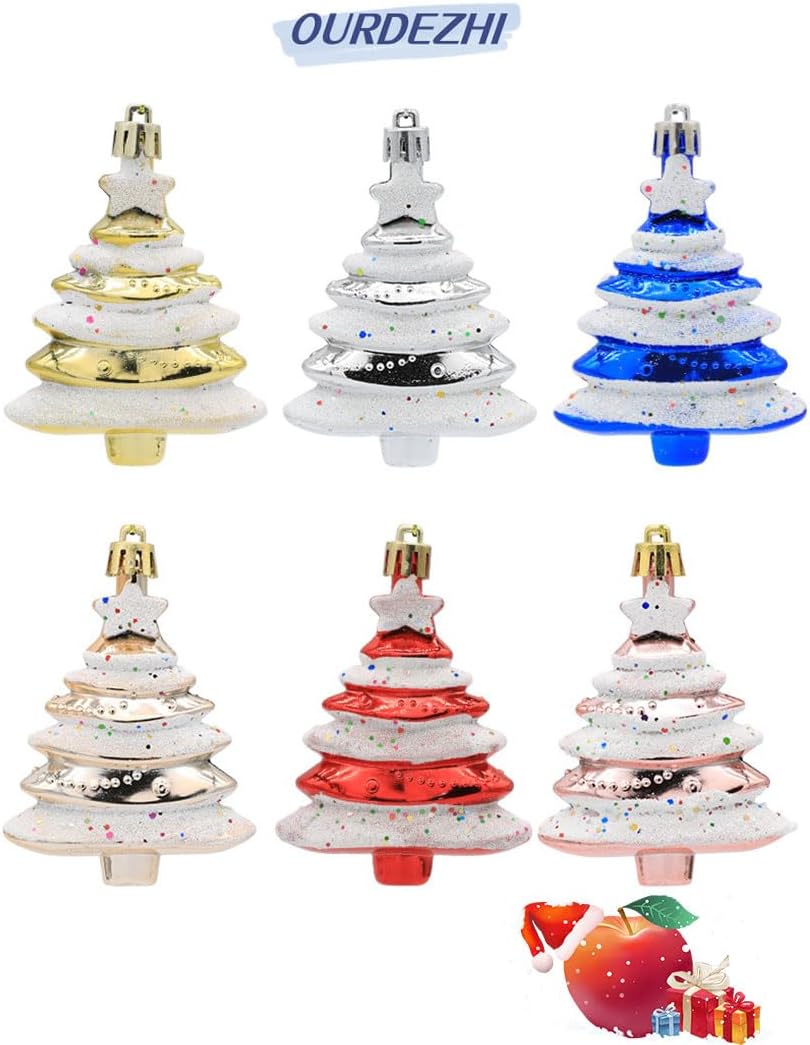 Adorno para árbol de Navidad de cristal de mar, adorno para árbol de Navidad del océano 2024, manualidades de decoración de cristal de mar, árbol de