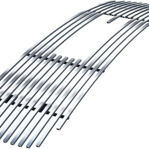 APS Compatible con GMC Sierra 1500HD 2500HD 3500 2001-2002 y Yukon XL 00-06 con logotipo Mostrar logotipo superior superior de acero inoxidable APS Compatible con GMC Sierra 1500HD 2500HD 3500 2001-2002 y Yukon XL 00-06 con logotipo Mostrar logotipo superior superior de acero inoxidable