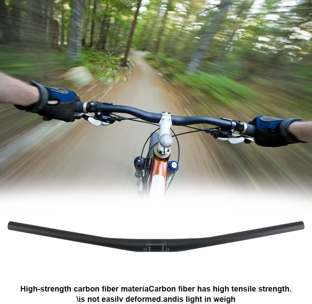 manillar de carbono para bicicleta de montaña, manillar de 1.252 in RXL SL barra plana de bicicleta de barra trasera 9  downhill mountain bike bares
