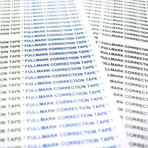Fullmark Cinta correctora recargable de 0.2 x 394 pulgadas cada modelo J – 10 unidades