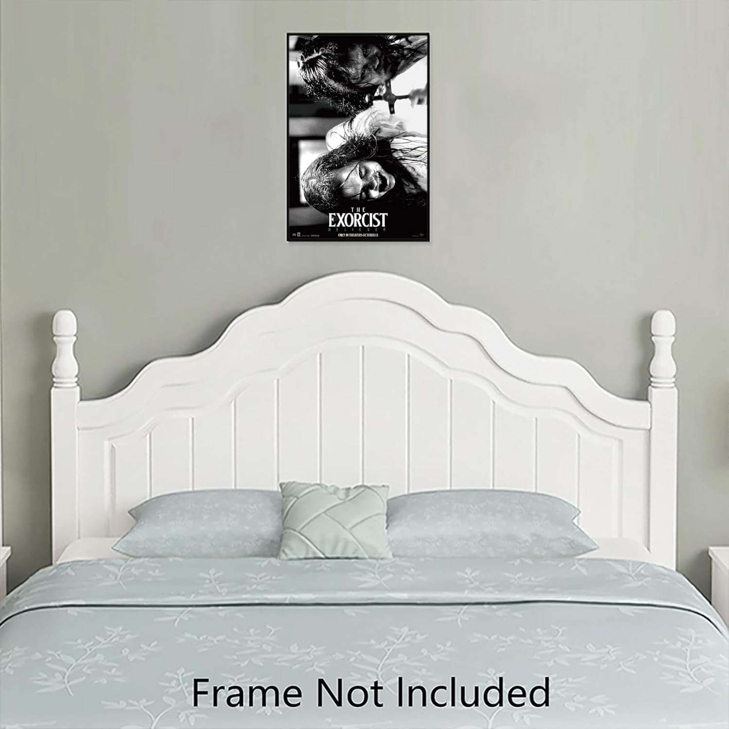 Kerry dober horror The Exorcist Believer Movie Poster Cool Wall Decor Art Print Posters for Room Aesthetic – Matte canvas Poster Frameless Gift 11 x