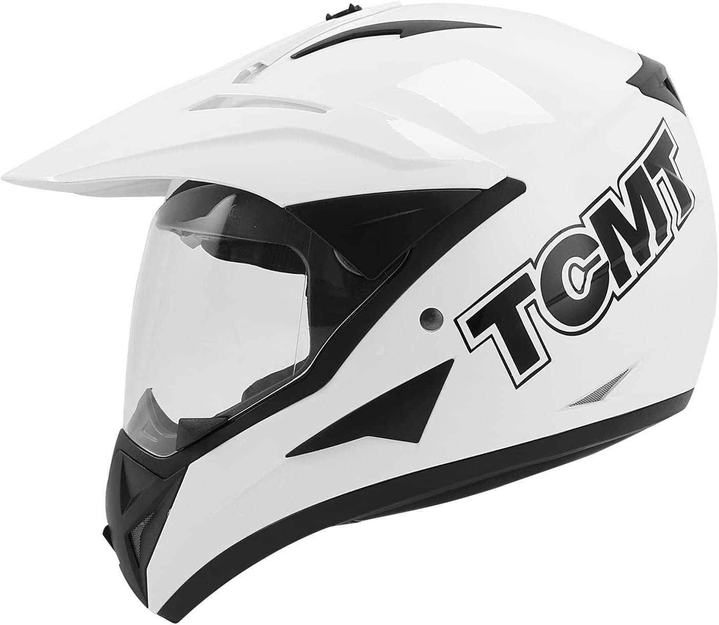 TCMT Casco MX de cara completa para motocicleta, motocross, ATV, bicicleta de montaña, para hombres y mujeres, aprobado por DOT