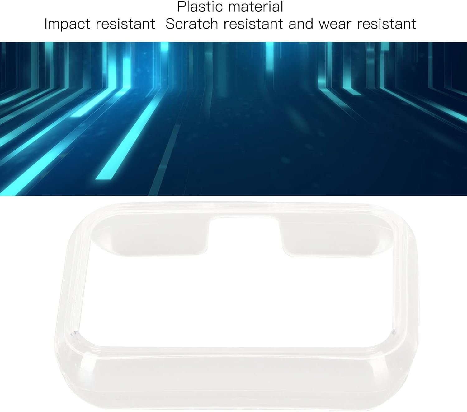 Funda protectora para reloj inteligente, accesorio profesional de plástico resistente a los arañazos para Huawei Watch FIT 2 (transparente)