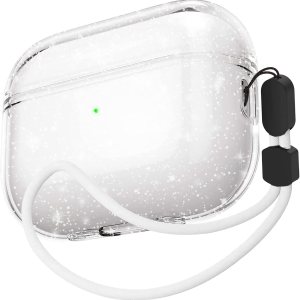 Aircawin Funda transparente para Airpods Pro 2, funda transparente de TPU suave para Airpods Pro de 2 generación, funda protectora completa, Aircawin Funda transparente para Airpods Pro 2, funda transparente de TPU suave para Airpods Pro de 2 generación, funda protectora completa,
