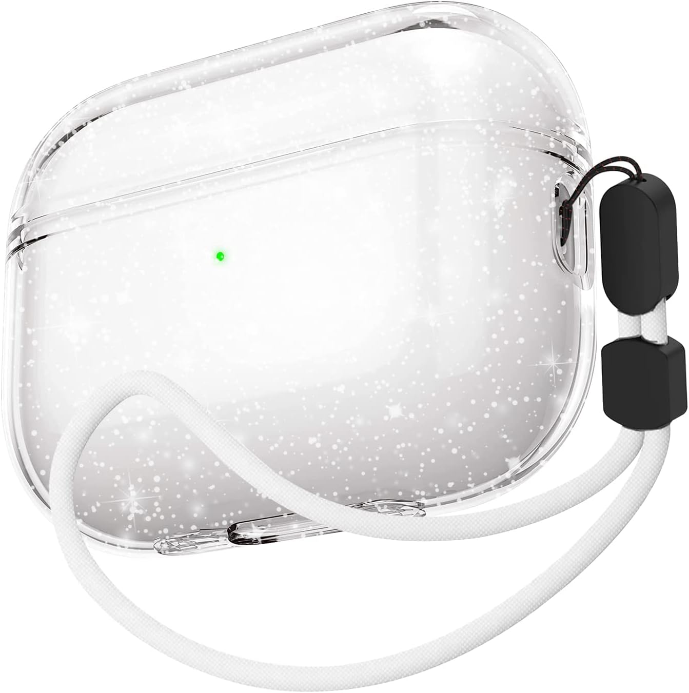 Aircawin Funda transparente para Airpods Pro 2, funda transparente de TPU suave para Airpods Pro de 2 generación, funda protectora completa,