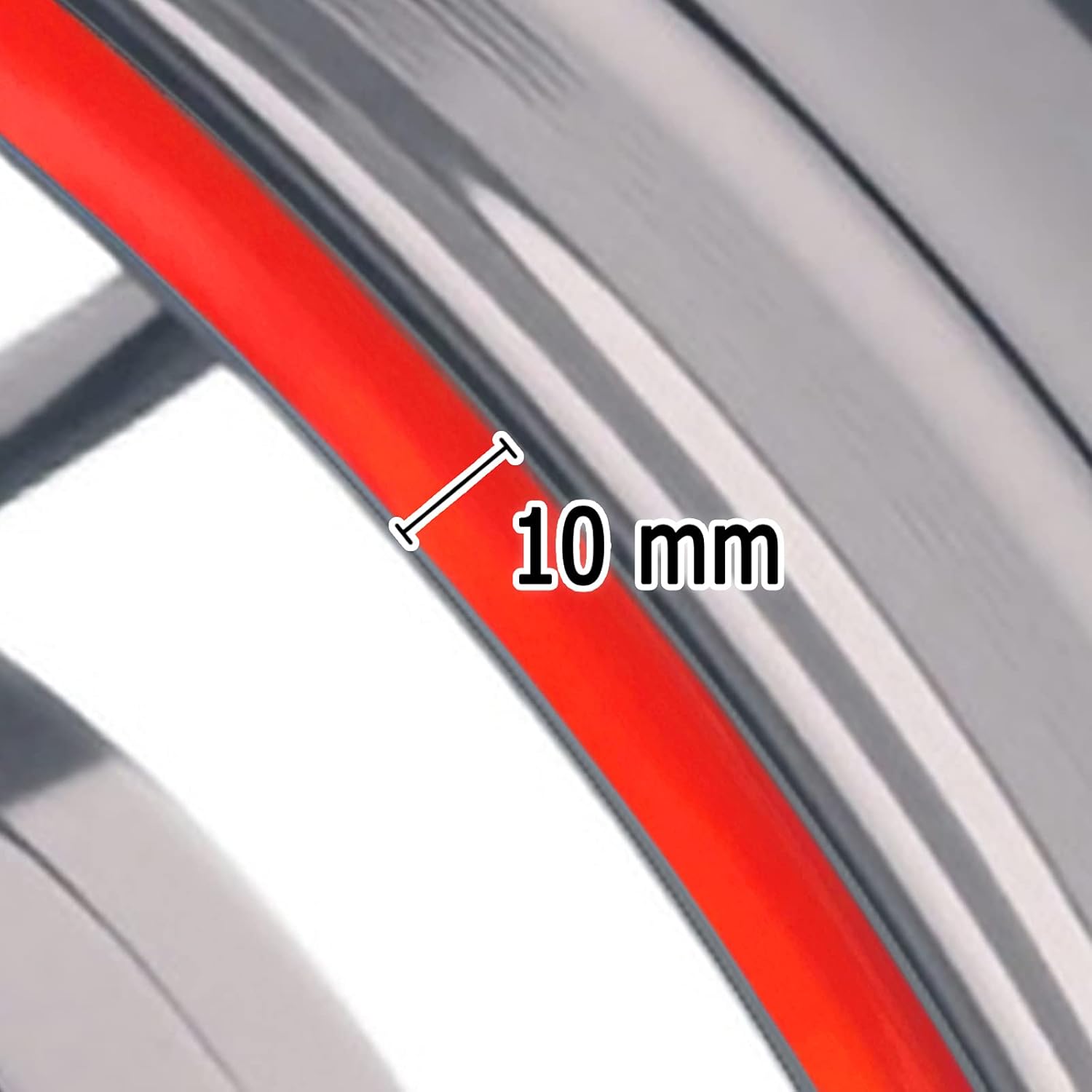 Pegatinas para llantas exteriores de 17 pulgadas S06B compatibles con YZF R125 MT125 MT07 MT10 MT25 FZ25 MT03 (azul)
