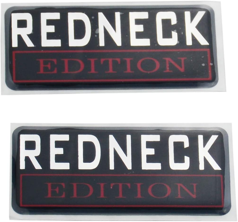 2 calcomanías de repuesto para Chevy Silverado Serie F, calcomanías universales para Chevy Silverado Serie F, calcomanías universales (cromo rojo